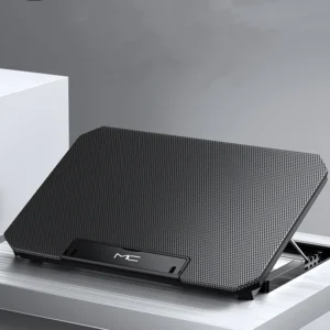 Large Gaming Laptop Cooler (12–16") – Dual USB, Adjustable Wind