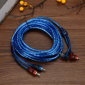 Premium RCA Stereo Cable – Amplifier/Hi‑Fi Use