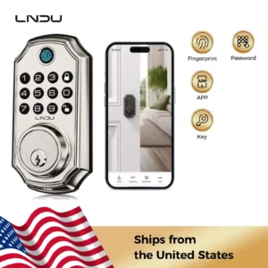 LNDU D280L Smart Door Lock – Fingerprint + Keypad All‑in‑One