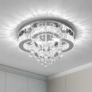 VETRULUS Crystal Chandelier – Luxury Modern Pendant Ceiling Lamp