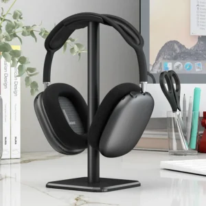 Desktop Headphone Stand – Space‑Saving Aluminum Bracket