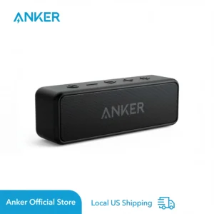Anker Soundcore 2 – Portable Bluetooth Speaker, IPX7, 24H Playtime (Refurbished)